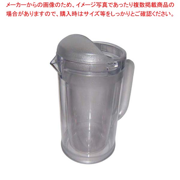 【まとめ買い10個セット品】 BK ポリカーボネイト ノンウェットピッチャー(Bタイプ)1.7L クリア【厨房館】