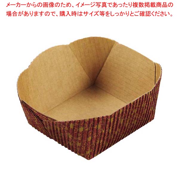 【まとめ買い10個仕掛ける品】 ベーキングトレー 岩礁柄 四角四面型 CT-205(50枚入)【勝手もと館】