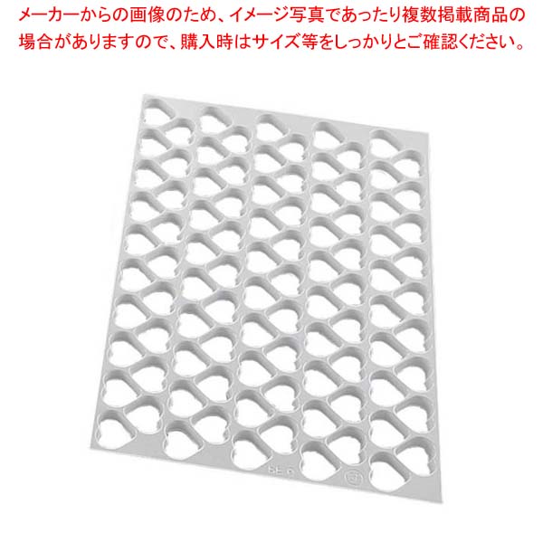 THクッキーカッティングシート 47591 ハート 95ヶ取【厨房館】
