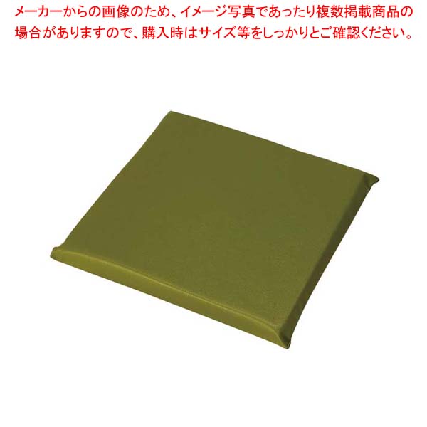 【まとめ買い10個セット品】 レザー 座布団カバー丈 無地 AAU0004 中 うぐいす【厨房館】 20,950円