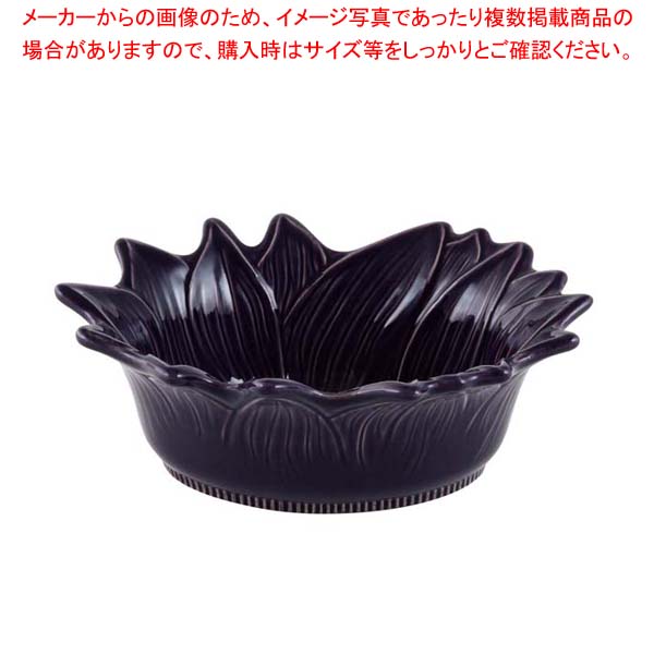 【まとめ買い10個仕掛ける品】 アポーリア サラダ菜どんぶり鉢 22糎 茄子 070222018【御厨子所館】