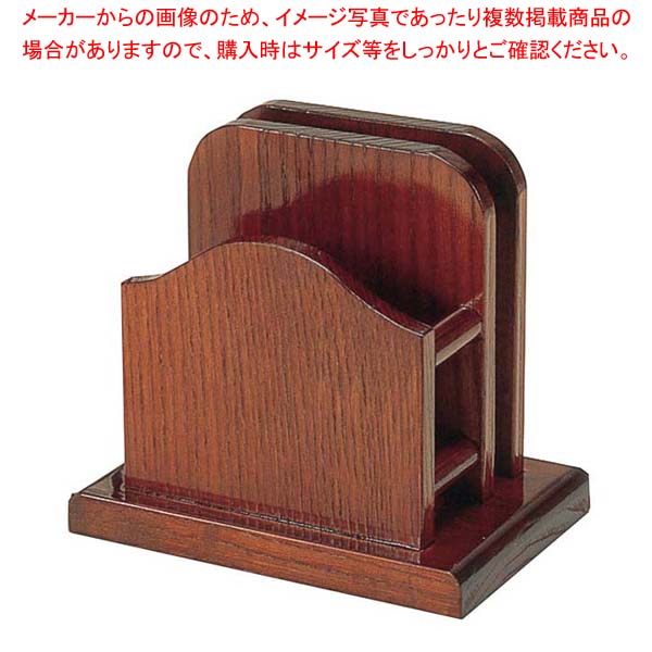 【まとめ買い10個仕掛ける品】 木製 山型 献立て表・ナフキン立(15191)【勝手もと館】