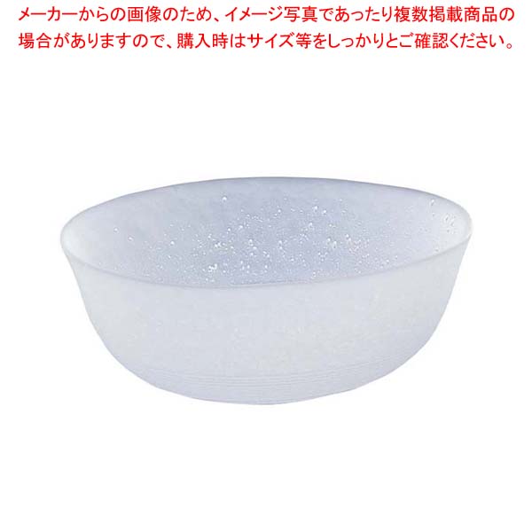 【まとめ買い10個セット品】 ガラス食器 吹雪 多用鉢 376【厨房館】