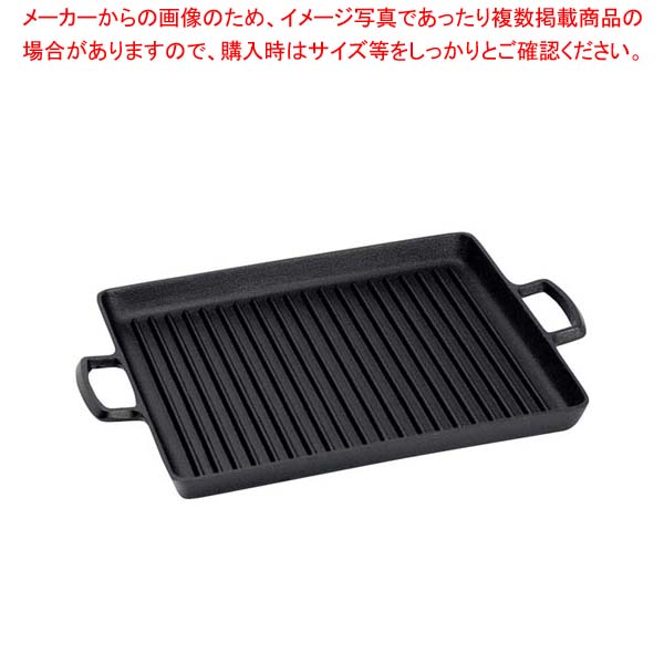 【まとめ買い10個書き割り品】 鉄 ステーキグリルパン H-100【勝手もと館】