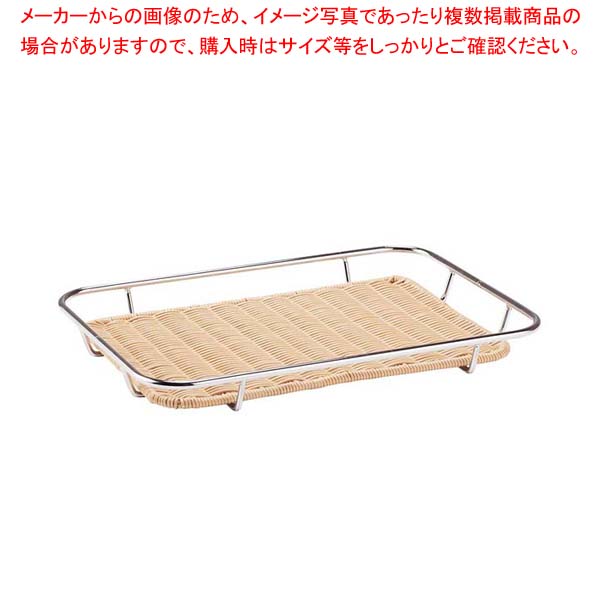 【まとめ買い10個セット品】 テーパー枠付すのこクローム DS501 40型 ナチュラル【厨房館】