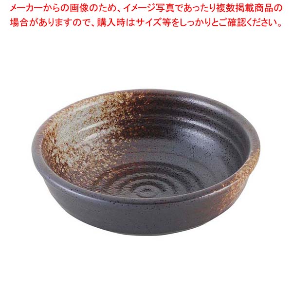 【まとめ買い10個セット品】 和食器コレクション 備前風 丸鉢 5.5寸【厨房館】