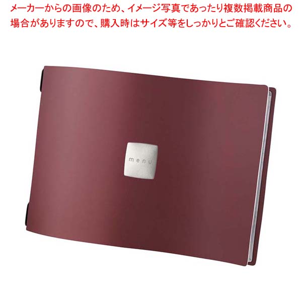 【まとめ買い10個書き割り品】流行り物 献立て表読みもの FC4A6os ボルドーワイン(A4横)【勝手もと館】