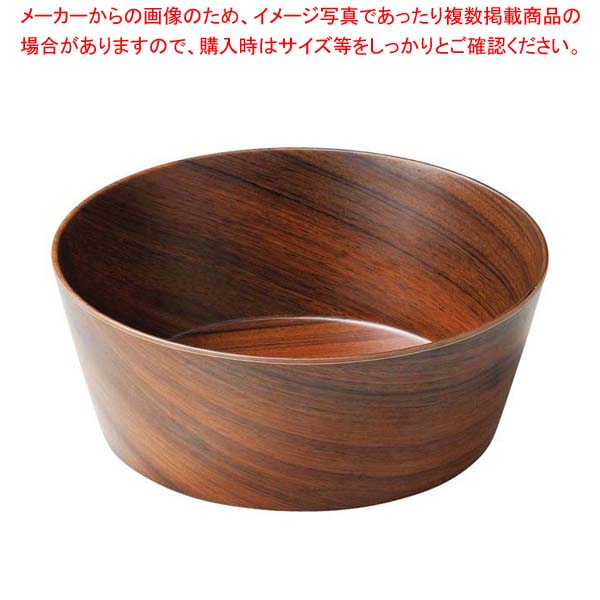 【まとめ買い10個書き割り品】メラミン 耐熱 倶楽部どんぶり鉢 暗然たる白木 LL 1202598【勝手もと館】