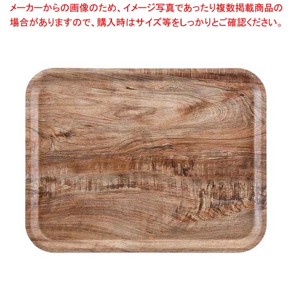 【まとめ買い10個セット品】ウ゛ィンテージウッド調トレー 艶消しノンスリップ MA2028E89 ライトオリーブ【厨房館】