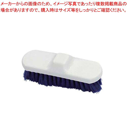 【まとめ買い10個セット品】ジャストマン カラーデッキブルーム1385用 替ブラシ ブルー【厨房館】