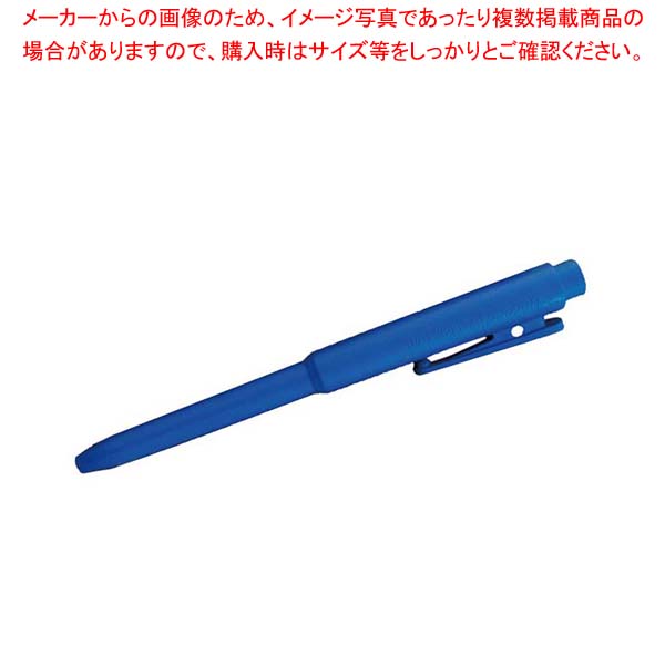 【まとめ買い10個セット品】バーキンタボールペン(赤インク)J802 本体青 66216501【厨房館】