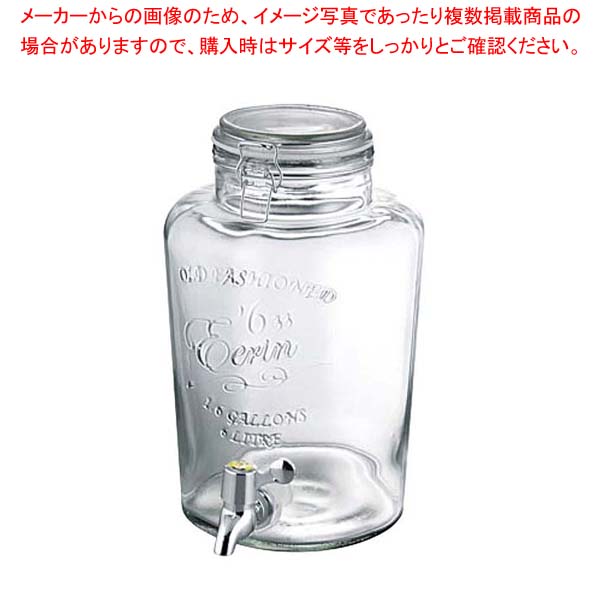 【まとめ買い10個書き割り品】硝子 ドリンクサーヴァー 6L【勝手もと館】