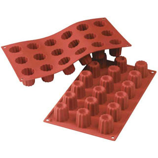 【まとめ買い10個セット品】SF033 スモールカヌレ 18ヶ取【厨房器具 製菓道具 飲食店】【厨房館】|業務用厨房機器の飲食店厨房館
