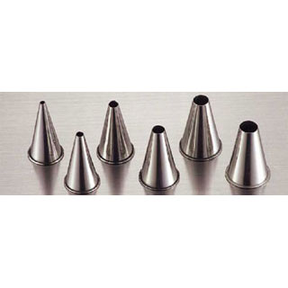 【まとめ買い10個セット品】サーモステンレス 丸口金セット6pcs 62837 【業務用 絞り袋 口金 クリームホイップ 絞り 口金具 人気 生クリーム 絞り 口金 ケーキ 口金 販売 絞り がね 絞金具 ケーキ デコレーション 口金】 【バレンタイン 手作り】【厨房館】