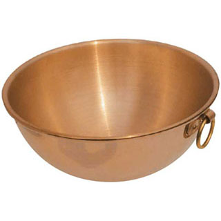 フランス製 銅ボール 26cm【厨房器具 製菓道具 飲食店】【厨房館】|業務用厨房機器の飲食店厨房館
