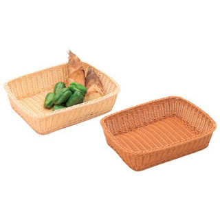 【まとめ買い10個セット品】【樹脂バスケット 角長深40号 91-003B 茶】【厨房器具 製菓道具 飲食店】 【バレンタイン 手作り】【厨房館】|業務用厨房機器の飲食店厨房館