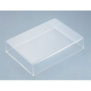 【まとめ買い10個セット品】【角アクリルカバー小 ENDO 朱塗ばんじゅう用 ENDO】 【厨房器具 製菓道具 飲食店】 【バレンタイン 手作り】【厨房館】