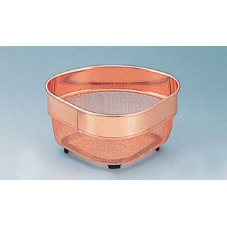 まとめ買い10個セット品 おしゃれな三角コーナー 水まわり用品 ピューリティー純銅メッシュ三角コーナー 人気 業務用 三角コーナー 台所 台所 おしゃれ 生ごみ入れ おすすめ 3角コーナー キッチン ゴミ受け 生ごみ シンク おしゃれな三角コーナー 水切り 厨房館