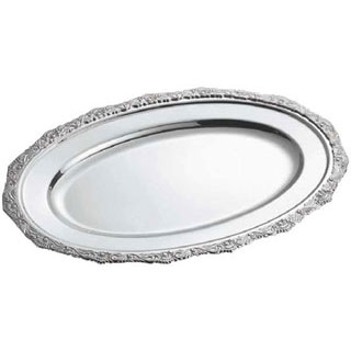 【SW 18-8ローズ小判皿 32インチ】【厨房器具 製菓道具 飲食店】【厨房館】