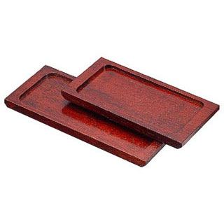 【まとめ買い10個セット品】ハイブラウン ミニトレー 小【厨房館】｜業務用厨房機器の飲食店厨房館