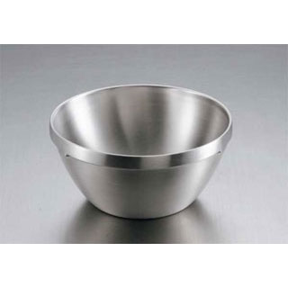 【まとめ買い10個セット品】【18-8 二重構造 給食用汁椀 中】 【厨房器具 製菓道具 飲食店】【厨房館】