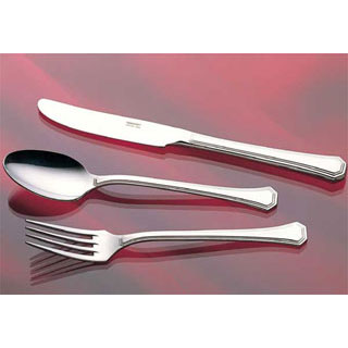 【まとめ買い10個セット品】【18-8クリスタルライン ［38］フィッシュナイフ［共柄］】 【厨房器具 製菓道具 飲食店】【厨房館】