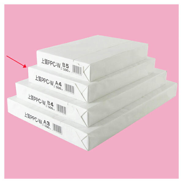 【まとめ買い10個セット品】上質PPC コピー用紙 A4 500枚 61-659-76-2 【厨房館】