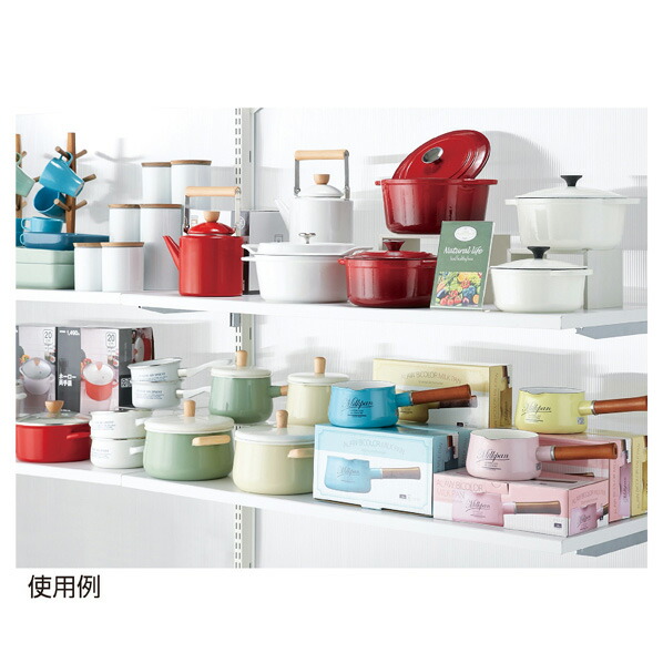 重量用木棚セットW120×D40cmラスティック 柄 61-541-96-4 【厨房館】 6,973円