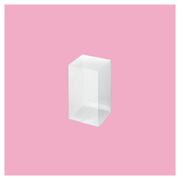 【まとめ買い10個セット品】クリアボックス 7×7×14cm 10枚 61-549-82-5 【 ラッピング用品 ギフトボックス クリアボックス クリアボックス 】【厨房館】