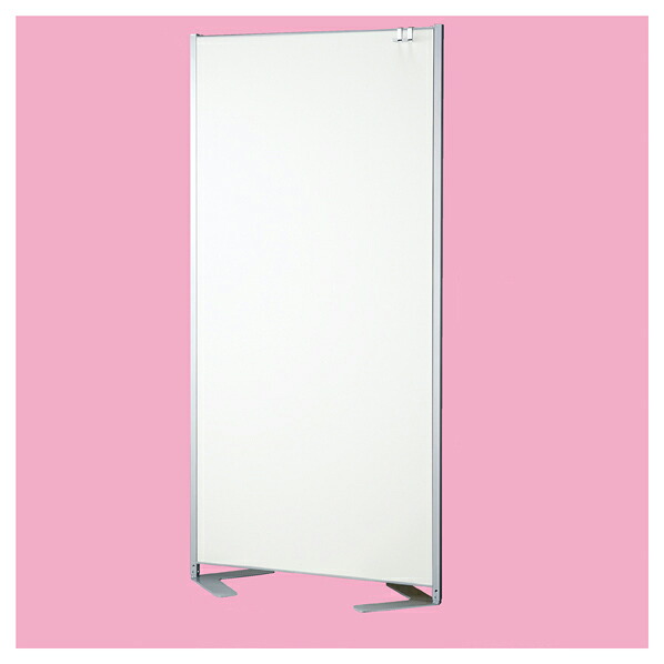 パネルタイプパーティション ホワイト W90×H188cm 61-550-90-2 【オフィス家具 パーティション その他 衝立・パーティション パネルタイプパーティション H188cm】【厨房館】