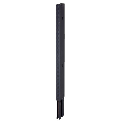 【まとめ買い10個セット品】 KZ用上部継ぎ柱 KZブラック用 H60cm 61-28-23-2 【メーカー直送/代金引換決済不可】【店舗什器 パネル 壁面 店舗備品 仕切 棚】【厨房館】
