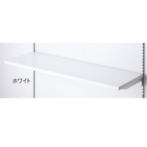 木棚セット W90cmタイプ D30cm ホワイト 61-554-46-2 【メーカー直送/代金引換決済不可】【店舗什器 パネル 壁面 店舗備品 仕切 棚】【厨房館】