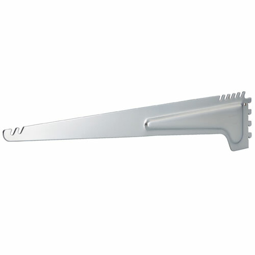 【まとめ買い10個セット品】スチール棚用ブラケット D45cm用 61-37-10-5 【店舗什器 パネル ディスプレー 棚 店舗備品】【厨房館】