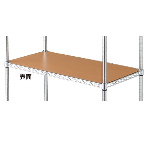 【まとめ買い10個セット品】ワイヤーラック スチール棚用リバーシブル木製シート W90.7×D45.7cm用 61-65-4-2 【 シリーズ什器 スチールラック ルミナスラック ワイヤーラック スチール棚用リバーシブル木製シートD45.7cmタイプルミナスラック 】【厨房館】