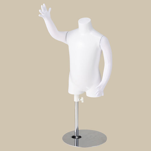 子供リアルボディ身長90cm(2才)【メーカー直送/代金引換決済不可店舗什器小物ディスプレーボディマネキン店舗備品マネキン子供用マネキン樹脂製ボディ腕付き】【厨房館】
