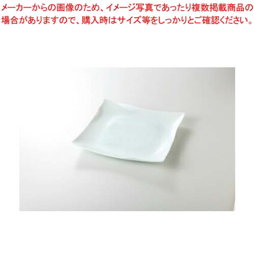【まとめ買い10個セット品】和食器 イルタ青白磁 18cm正角皿 37H181-24 まごころ第37集 【キャンセル/返品不可】【厨房館】