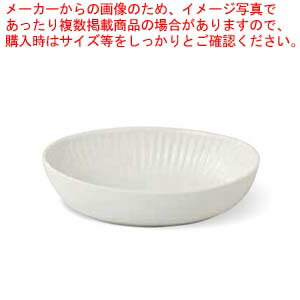 【まとめ買い10個セット品】和食器 SHINOGI 22cm楕円ベーカー(アイボリー) 37F377-18 まごころ第37集【厨房館】