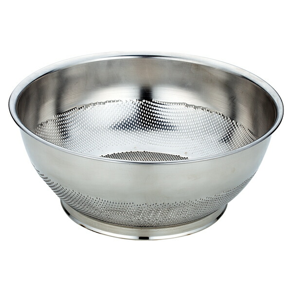 正規品 Uk18 8パンチング 巾広浅型ザル 35cm 厨房館 高速配送 Pedidos Morikosushi Com Ar