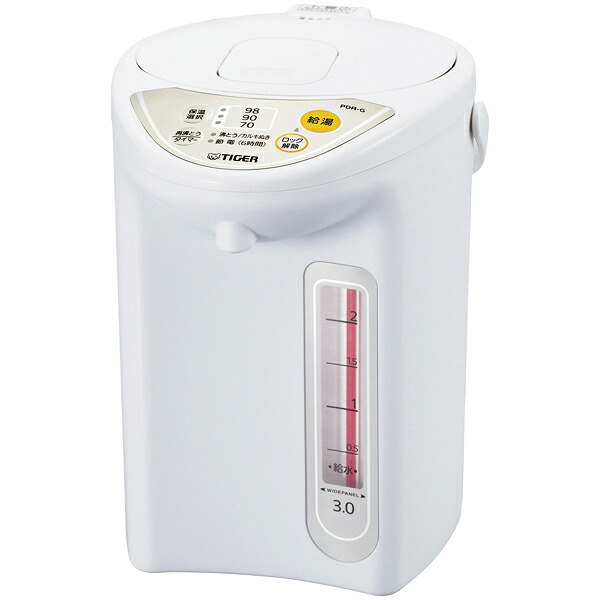 PDR-G401(W) マイコン電動ポット タイガー【厨房館】|業務用厨房機器の飲食店厨房館