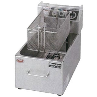業務用 マルゼン 電気ミニフライヤー MEF-M8FT 【メーカー直送/後払い決済不可】【電気式フライヤー からあげ 業務用 電気フライヤー 天ぷら フライヤー 揚げ物 揚げ機械 人気 電気フライヤー フライド ポテト フライやー 電気揚げ物器 とんかつ】【厨房館】｜業務用厨房機器の飲食店厨房館