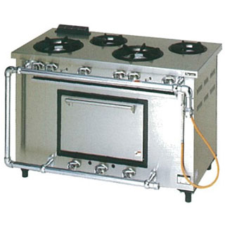 マルゼン デラックスタイプガスレンジ MGRD-126D LPG(プロパンガス)【 厨房機器 】 【 メーカー直送/後払い決済不可 】 【 ガステーブル 業務用 】【厨房館】