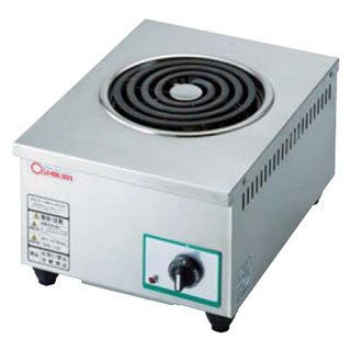 押切電機 電気コンロ OEC-20P 350×450×200【押切電機株式会社 グリラー フライヤー ウォーマー なら押切電気取り扱いの名調で!】【メーカー直送/後払い決済不可】【厨房館】|業務用厨房機器の飲食店厨房館