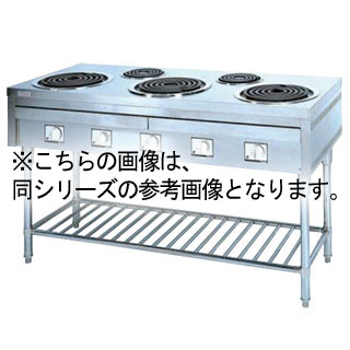 押切電機 電気テーブルレンジ OKR-240 1800&times;1200&times;850【押切電機株式会社 グリラー フライヤー ウォーマー なら押切電気取り扱いの名調で！】【メーカー直送/後払い決済不可】【厨房館】｜業務用厨房機器の飲食店厨房館