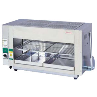 押切電機 上火式電気焼き物器 (上火式タイプ) TG-5 920×440×520 【人気 業務用魚焼機 業務用 焼台 焼き物器 業務用焼物用品 ハケ串 業務用 魚焼き器】 【メーカー直送/後払い決済不可】【厨房館】
