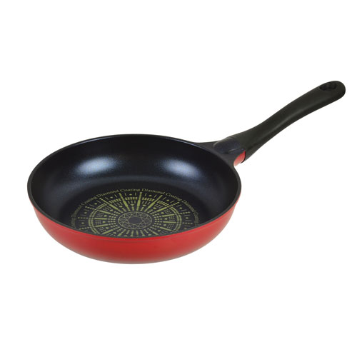 【まとめ買い10個セット品】超軽いダイヤモンドコート フライパン24cm【厨房館】