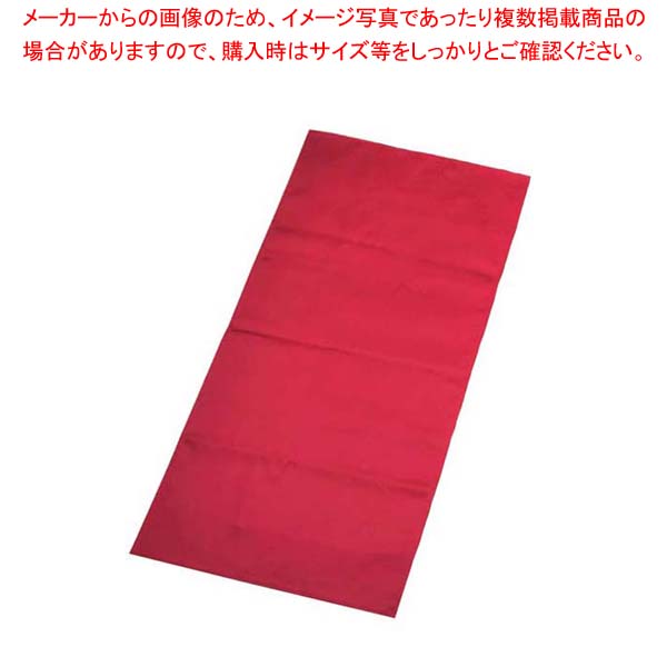 【まとめ買い10個セット品】 ロングトーション ディープレッド 430×850【厨房館】