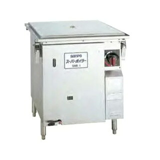 ガス式スーパーボイラー 蒸し器 SNB-1FX 655×685×770mm ＬＰＧ(プロパンガス) 【業務用蒸し器 業務用スチーマー 販売 厨房用品 人気 蒸し器 業務用 便利】 【メーカー直送/後払い決済不可】【厨房館】