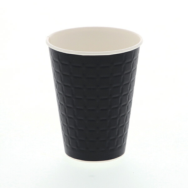 【まとめ買い10個セット品】324296モデレカップ340 ブラック 50個【厨房館】
