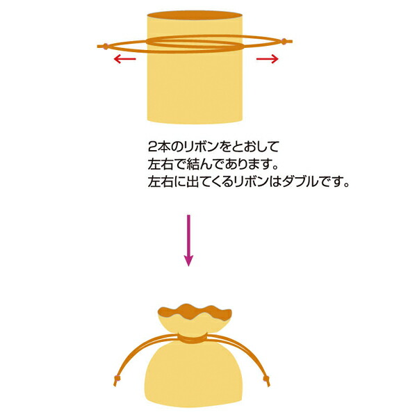 【まとめ買い10個セット品】HEIKOオーガンジーバッグSアイボリー1束【厨房館】