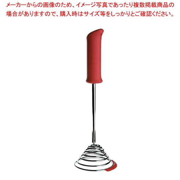 【まとめ買い10個書き割り品】いき込み農園18-8ポテトマッシャー DFSM3024 赤いこと【 マッシャー ポテトマッシャー じゃがいも マッシャー ポテトマッシャー お役目用ジャガタラ芋つぶし器 コロッケ じゃがいもマッシャー じゃがいもを潰す物の具】【勝手もと館】